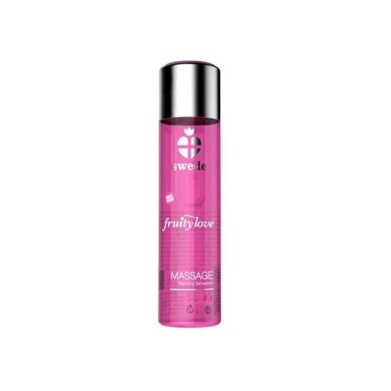 SWEDE - FRUITY LOVE WARMING EFFECT MASSAGE OIL PINK GRAPEFRUIT WITH MANGO 60 ML