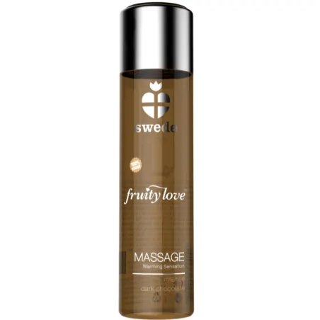 SWEDE - FRUITY LOVE OLIO DA MASSAGGIO EFFETTO RISCALDANTE CIOCCOLATO FONDENTE INTENSO 120 ML