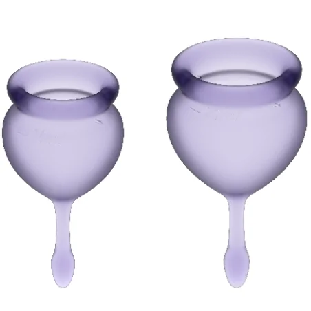 SATISFYER FEEL GOOD MENSTRUAL CUP DARK BLUE 15+20ML