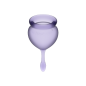 SATISFYER FEEL GOOD MENSTRUAL CUP DARK BLUE 15+20ML