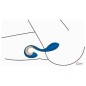G-VIBE - GPOP 2 VIBRATEUR G ET P POINT BLEU INDIGO