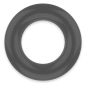 POWERING - ANELLO PER PENE SUPER FLESSIBILE E RESISTENTE 5,5 CM PR06 NERO
