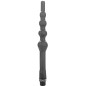 ALL BLACK - DOUCHE ANAL EN PERLES SILICONE 27 CM