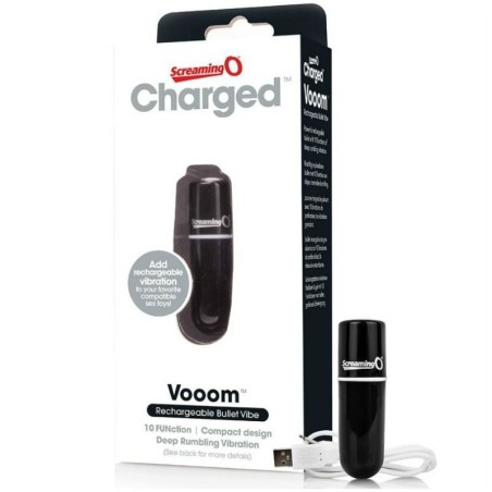 SCREAMING O - WIEAUFLADBARE VIBRIERBULLET VOOOM SCHWARZ