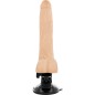 BASECOCK - VIBRATEUR RÉALISTE TÉLÉCOMMANDE NOIR 19 CM -O- 4 CM