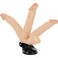 BASECOCK - VIBRATEUR ARTICULABLE TÉLÉCOMMANDE NOIR 20 CM -O- 4.5 CM