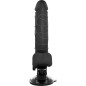 BASECOCK - VIBRATEUR RÉALISTE TÉLÉCOMMANDE NOIR 18,5 CM