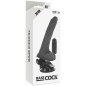 BASECOCK - REALISTISCHER VIBRATOR MIT FERNBEDIENUNG MIT HODEN 20 CM