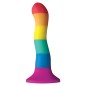 PRIDE - LGBT FLAGGE DILDO WELLE 17 CM