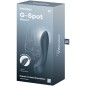 SATISFYER - VIBRATEUR PROGRAMME 12 VIBRATIONS G-SPOT WAVE 4 GRIS FONCÉ