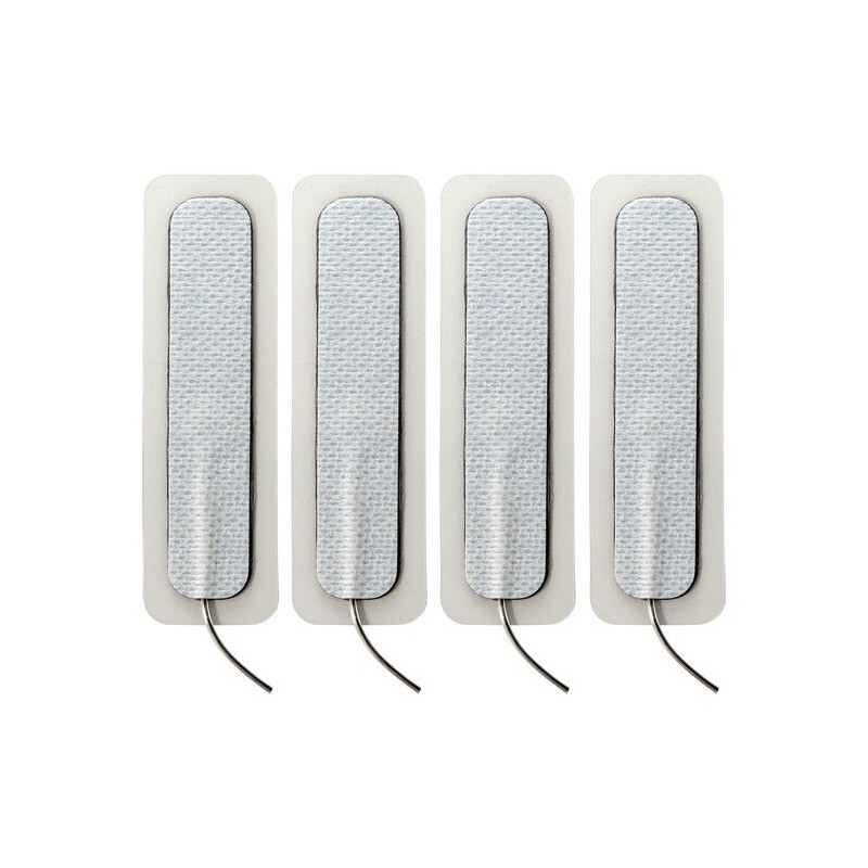 ELECTRASTIM - 4 X LANGE SELBSTKLEBENDE PADS 1.5 CM X 7.5 CM