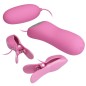 PRETTY LOVE - PINCE ÉPILER AVEC VIBRATION ET ÉLECTROCHOC ROSE