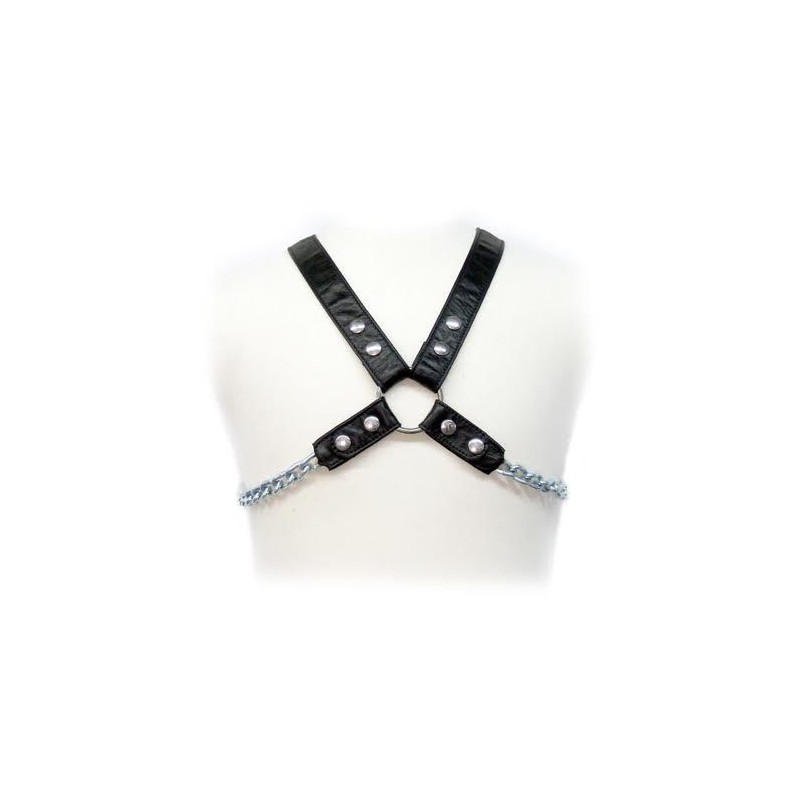 LEATHER BODY - IMBRACATURA A CATENA II