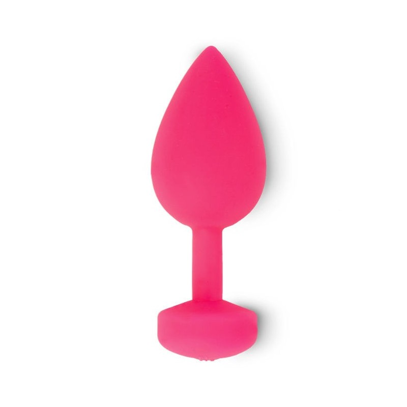 G-VIBE - FUNTOYS GPLUG VIBRATEUR ANAL RECHARGEABLE PETIT ROSE NÉON 3CM