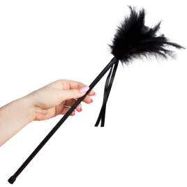 SECRETPLAY - SCHWARZE FEDERN 40 CM