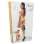 ME-SEDUCE - ZULMIRA TEDDY BLANC NOIR L/XL