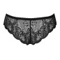 LIVCO CORSETTI FASHION - LOVE STORY LC 90679 CULOTTE CROTCHLESS NOIR L/XL