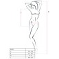 PASSION - WOMAN BS035 RED BODYSTOCKING ONE SIZE