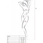 PASSION - BS095 BODYSTOCKING BLACK ONE SIZE