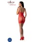 PASSION - BS096 WEISSER BODYSTOCKING, EINE GRÖSSE