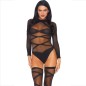 LEG AVENUE - 2 PIECE SET BODY AND THIGH