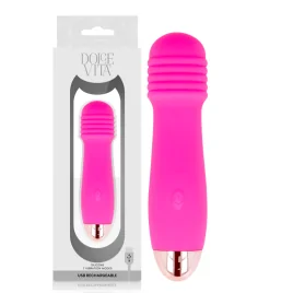 DOLCE VITA - AUFLADBARER VIBRATOR DREI ROSA 7 GESCHWINDIGKEITEN