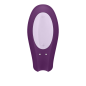 SATISFYER DOUBLE JOY CON APP PURPLE