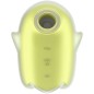 SATISFYER - GLOWING GHOST AIR PULSE VIBRATOR YELLOW
