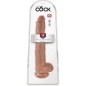 KING COCK PÉNIS RÉALISTE AVEC TESTICULES 35,6 CM