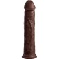 KING COCK - ELITE REALISTISCHER SILIKONDILDO 28 CM BRAUN