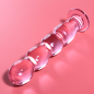NEBULA SERIES BY IBIZA - MODEL 10 DILDO BOROSILICATE GLASS 16.5 X 3.5 CM CLEAR