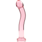 NEBULA SERIES BY IBIZA - MODEL 18 DILDO BOROSILICATE GLASS 18.5 X 3.5 CM CLEAR